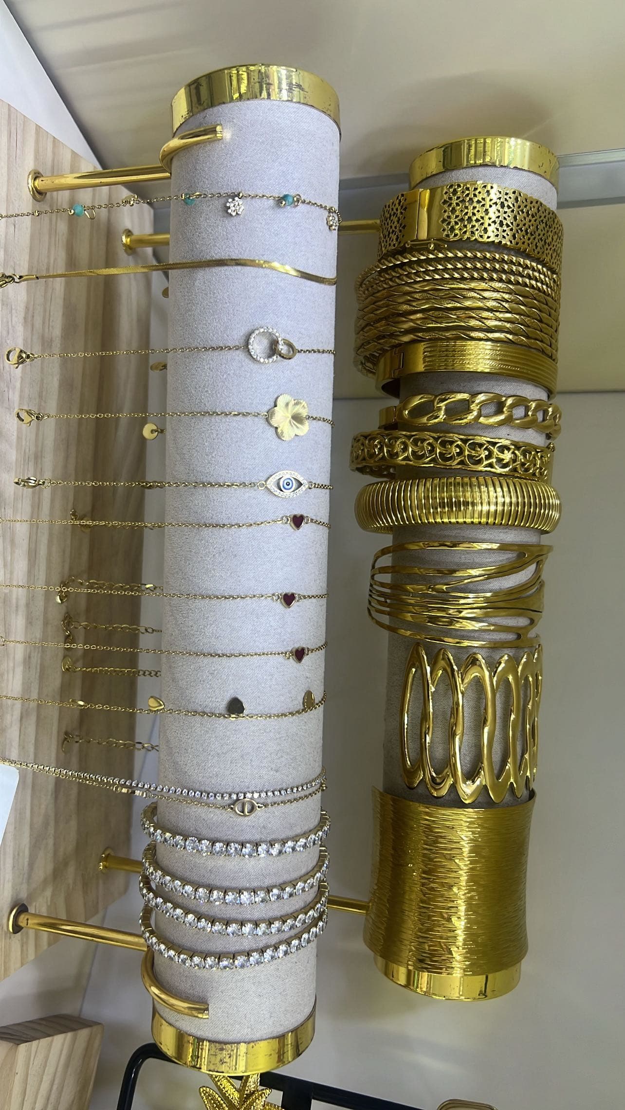 Trois Bracelets Beldi en Acier Inoxydable