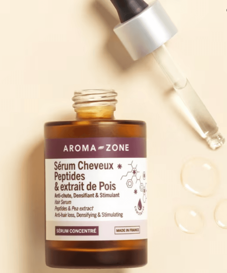 Sérum cheveux anti-chute Peptides & extrait de pois